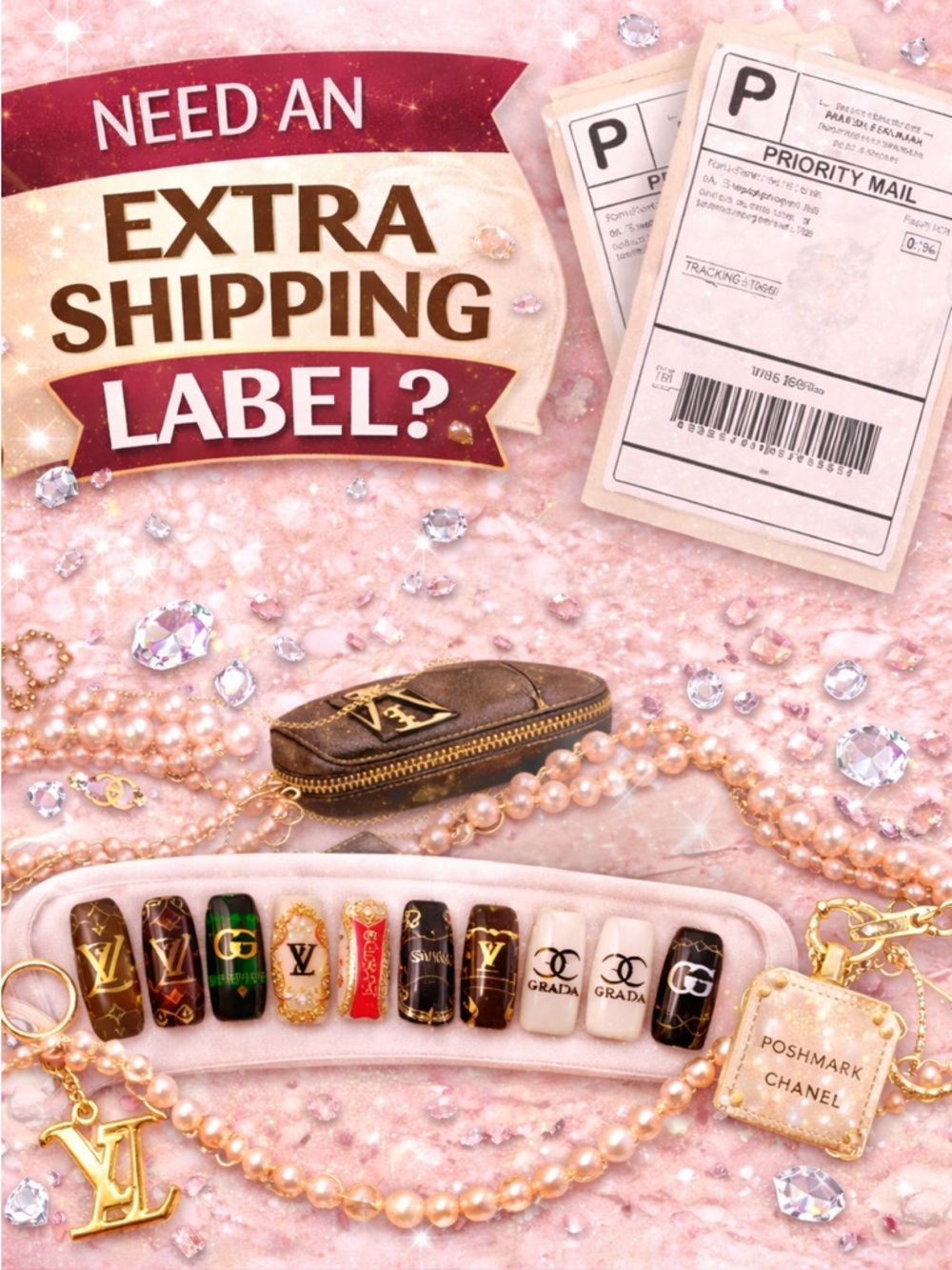 Extra shipping label